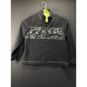 Croft‎ & Barrow Full Zip Jacket Mens XL  Fleece Mock Neck Comfort Soft